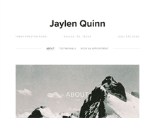 Tablet Screenshot of jaylenquinn.com